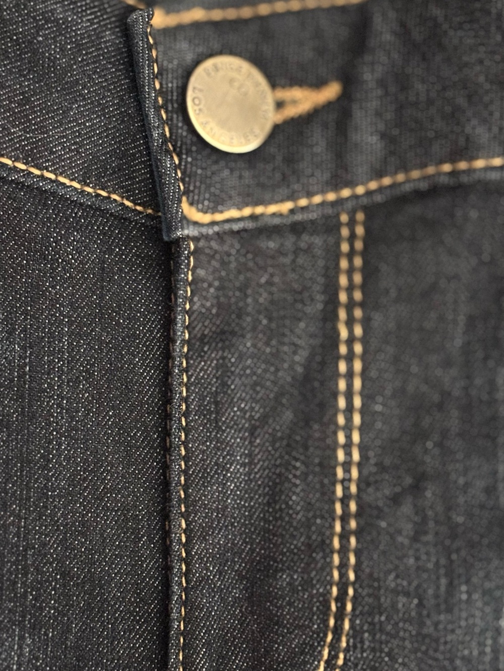 PAIGE Skyline Boot (28x32P) Jeans Carson Dark Wash Mid Rise Slim Flare - Picture 5 of 14